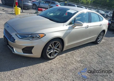2019 Ford Fusion Sel из США, поврежденный, VIN 3FA6P0CD3KR247963